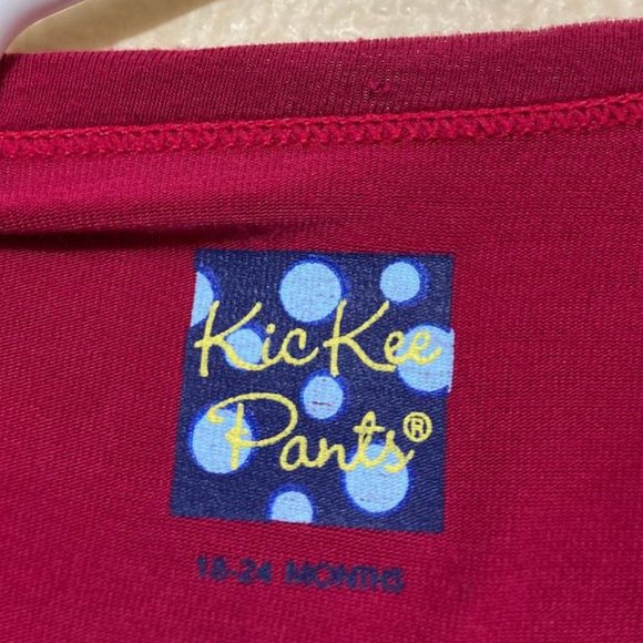 Kic Kee Pants Brand Pink Bamboo Blend Short Sleeve Dress Size 18-24 Months - Picture 3 of 5